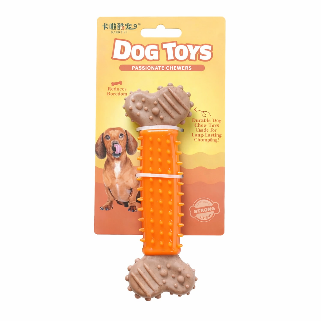 Dog toys are fun to relieve boredom with TPR bone