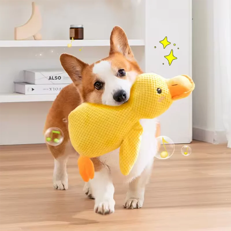 Dog Toy Stomping Duck Bite Resistant