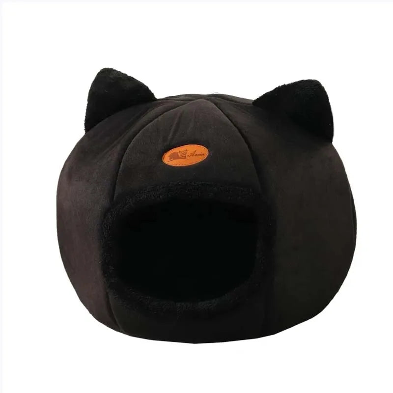 Cat Head Shape Cute And Comfortable Warm Cat House