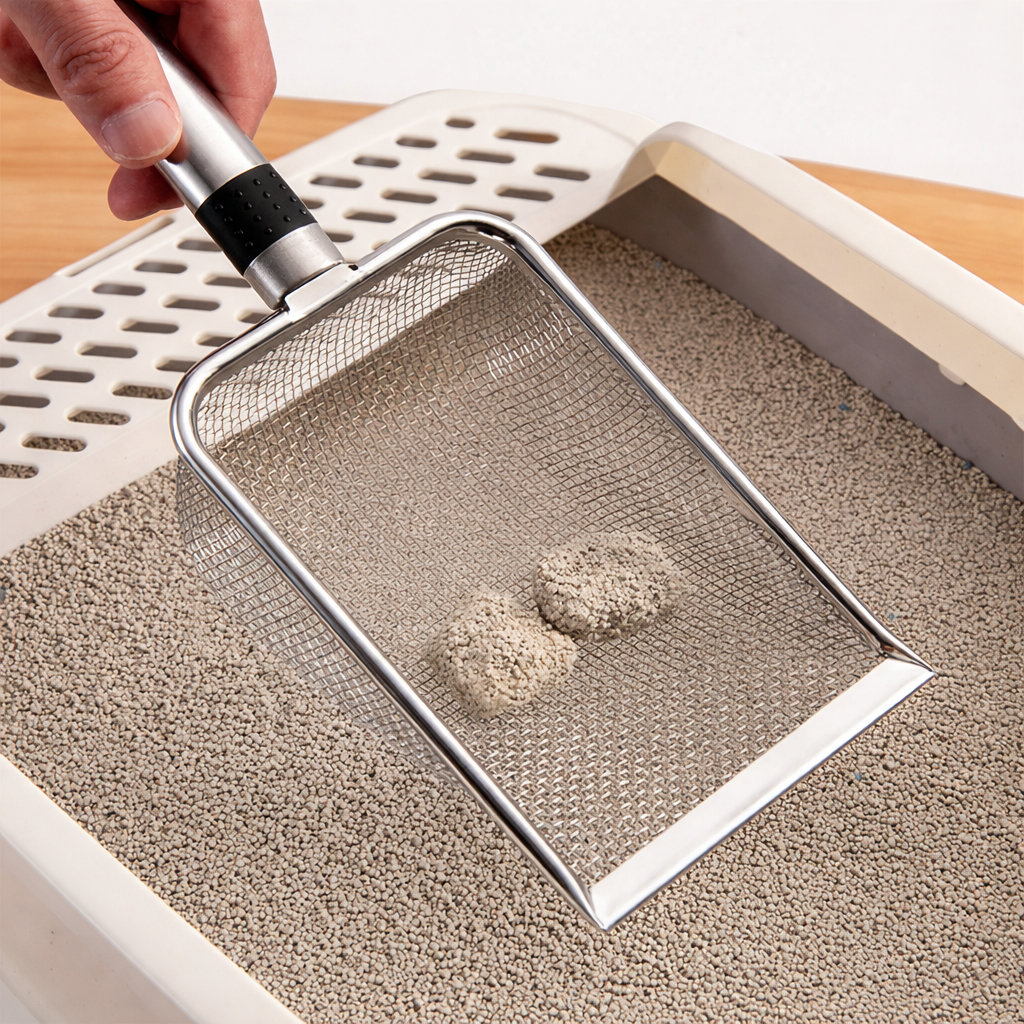 Stainless Steel Cat Litter Scoop